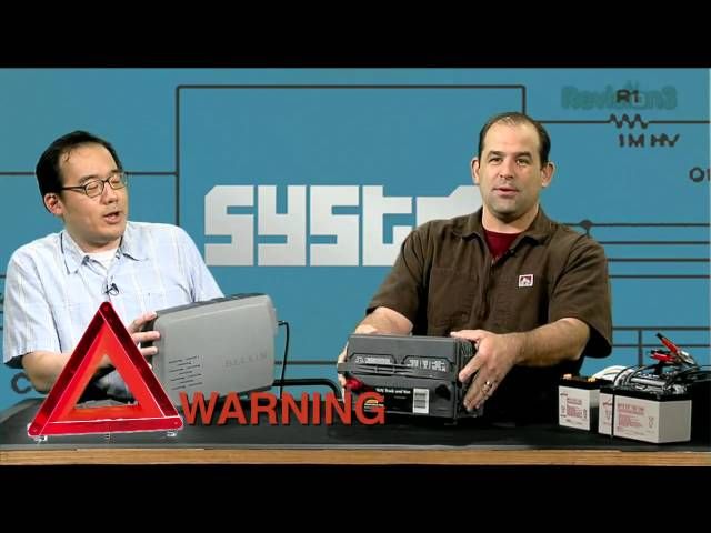 Extend Your PC's Battery Life With A Car Battery - SYSTM