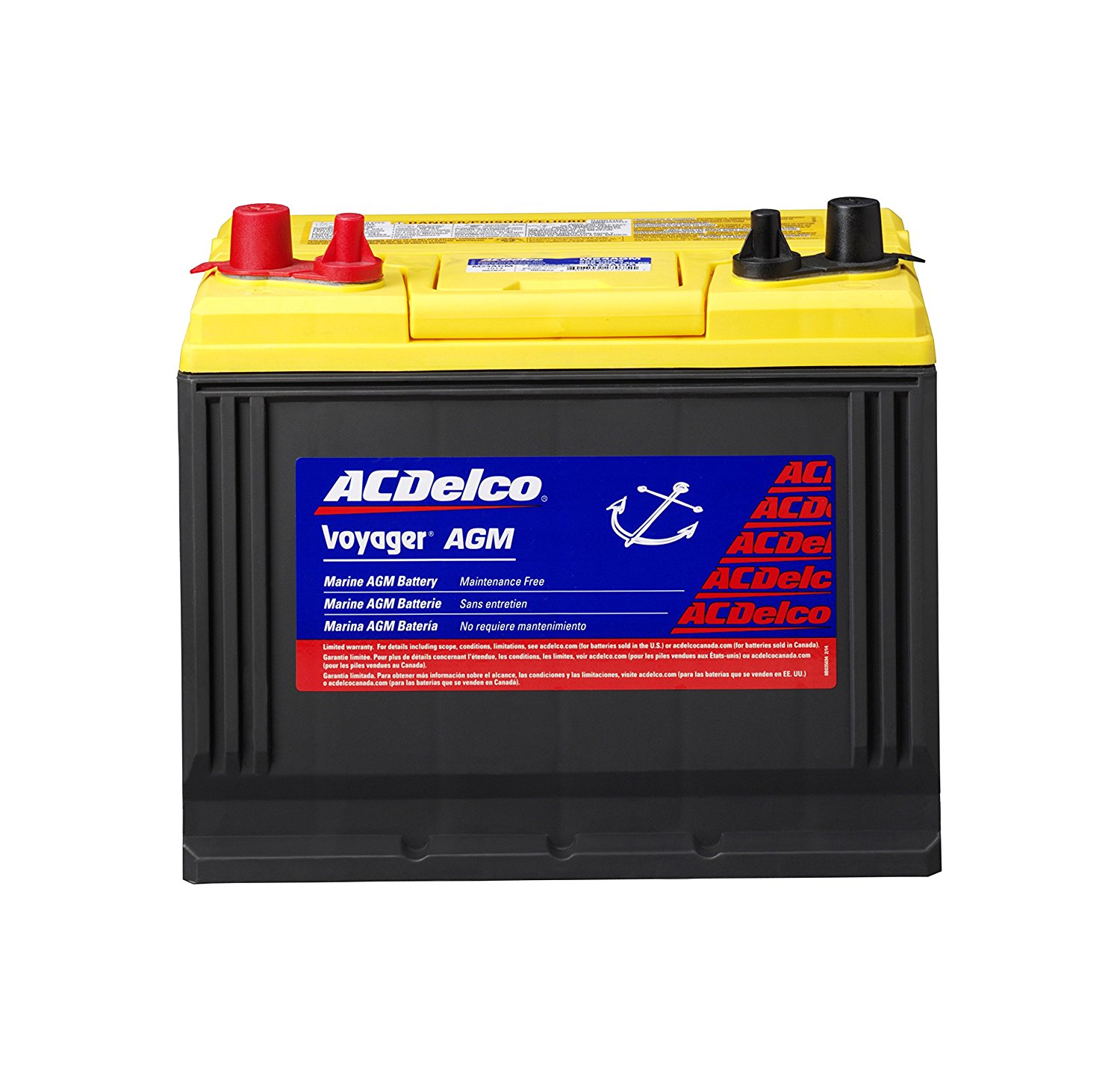ACDelco Professional AGM Voyager – Car Battery World Ac Delco Voyager Marine Battery M29mf