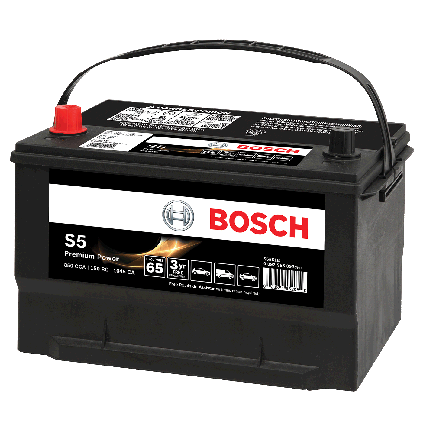Bosch S5 Car Battery World