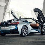 : 2013 BMW I8 Spyder Concept Side Angle Img 3