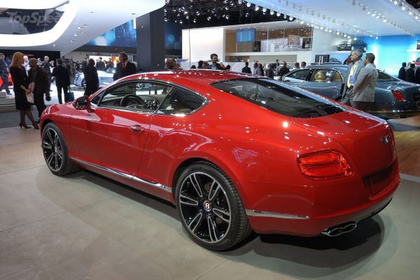 2013 Bentley Continental GT V8 rearside angle image2 2013 Bentley Continental GT V8 can Stir the Soul