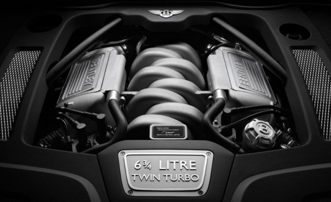 2013 Bentley Mulsanne Mulliner engine design