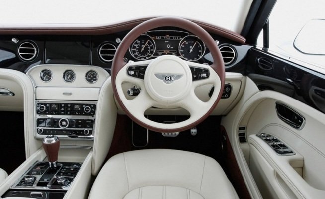 2013 Bentley Mulsanne Mulliner instrument panel