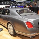 2013 Bentley Mulsanne Mulliner rearside angle view