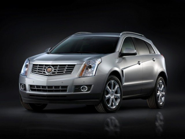 2013 Cadillac SRX frontside angle view
