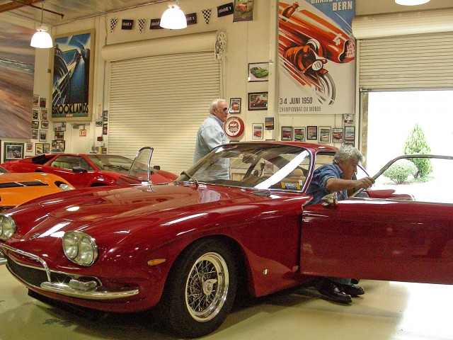 Jay Leno's Garage With His Lambo